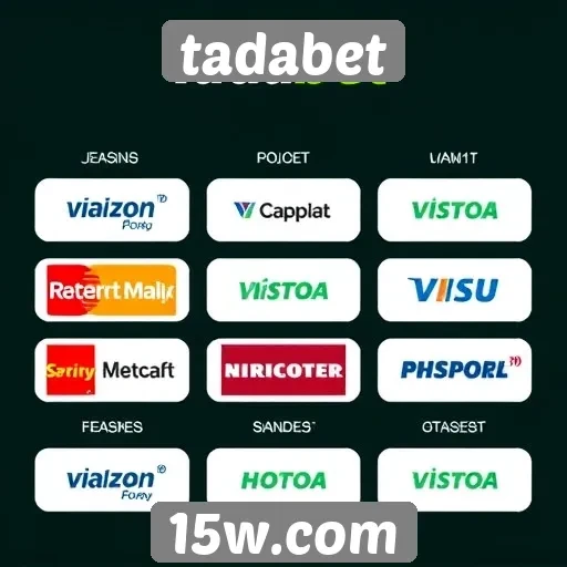 Comparação de métodos de pagamento no Tadabet
